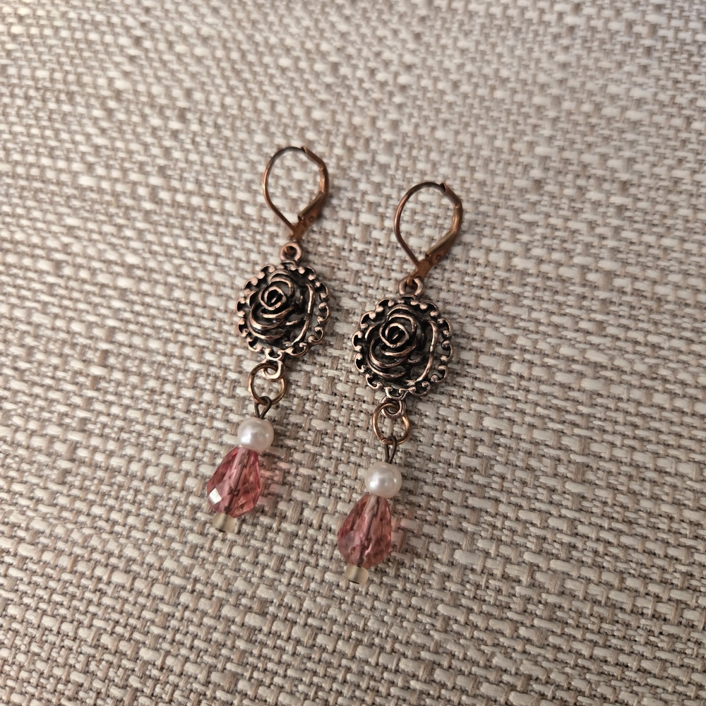 Rose Earrings